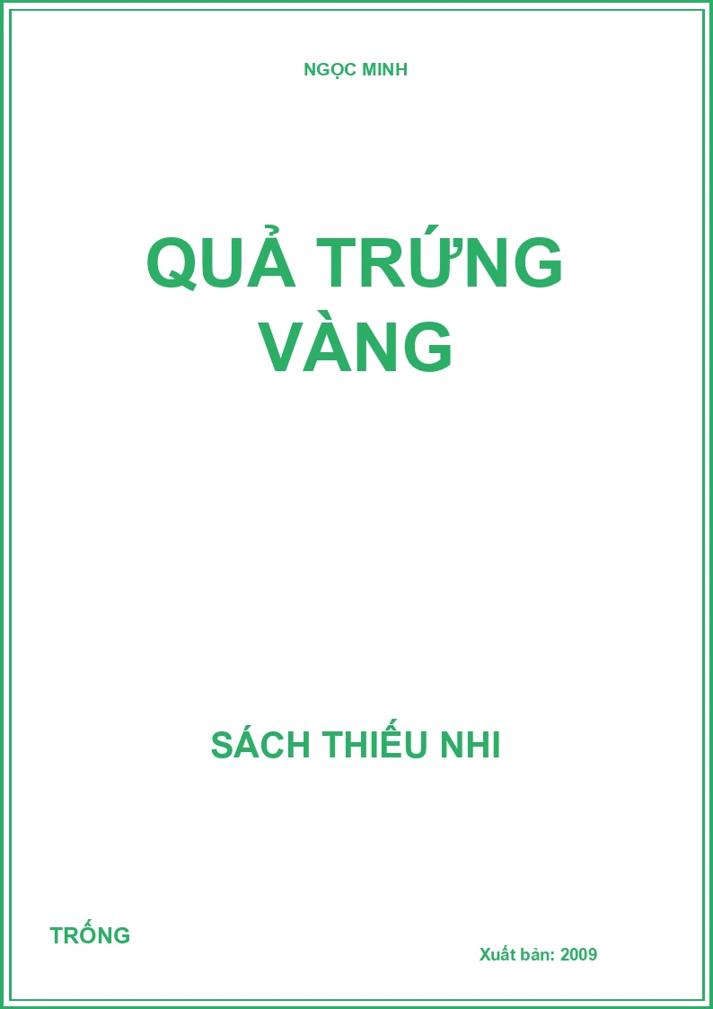 Quả trứng vàng