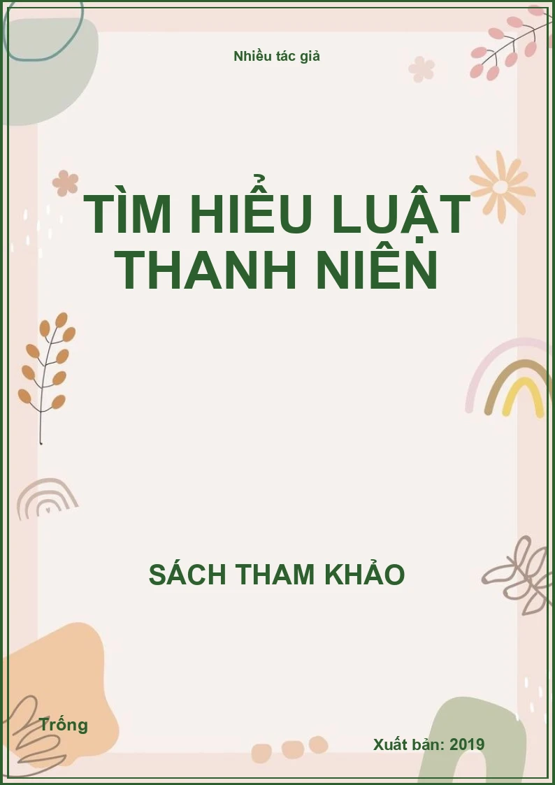 Tìm hiểu Luật Thanh niên