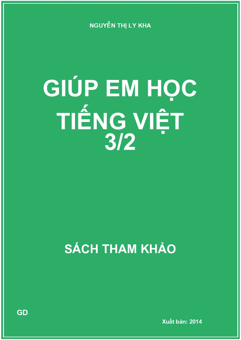 Giúp em học Tiếng Việt 3/2