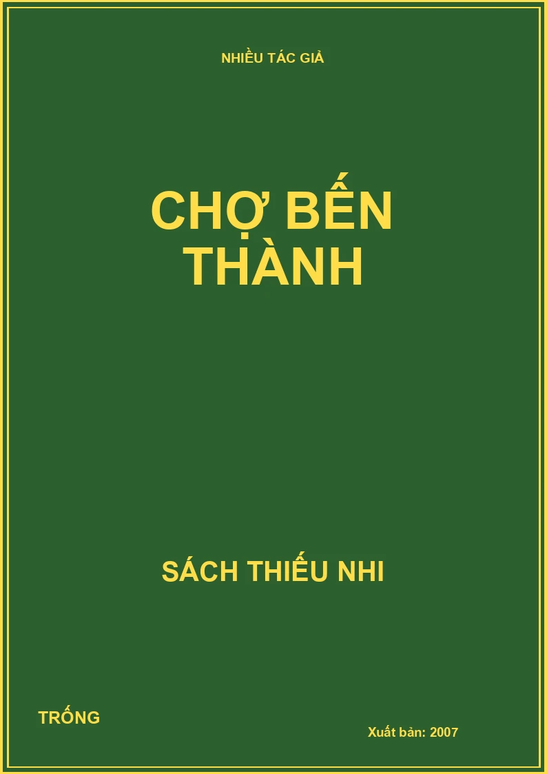 Chợ Bến Thành