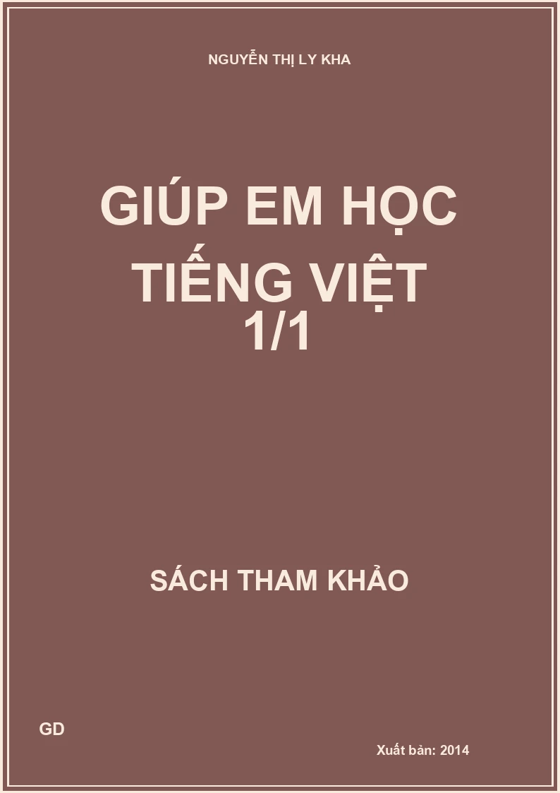 Giúp em học Tiếng Việt 1/1