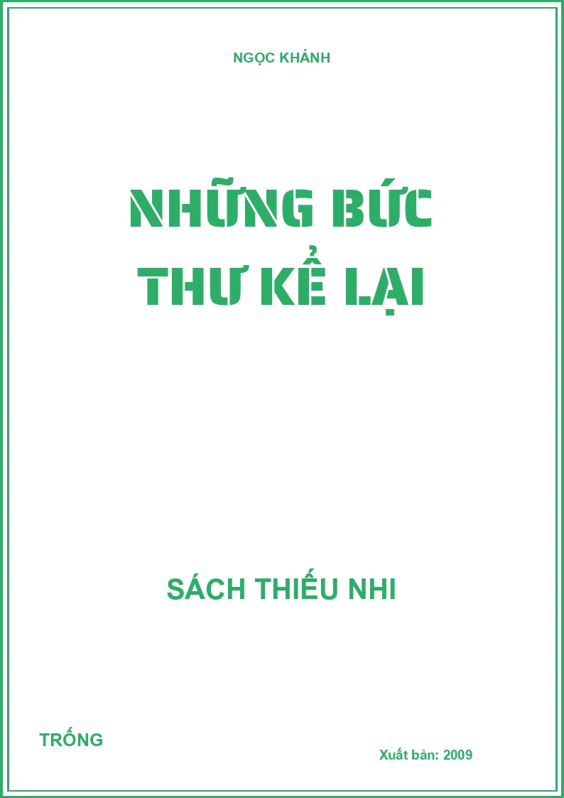Những bức thư kể lại