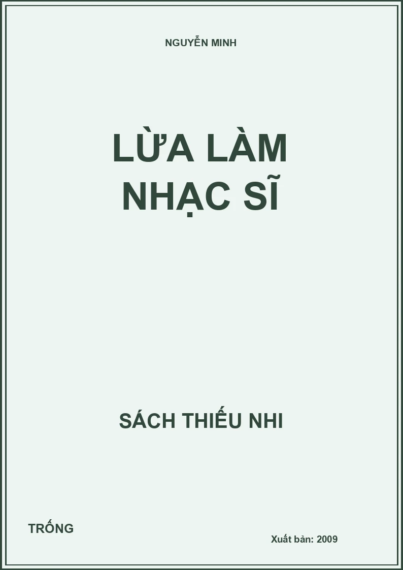 Lừa làm nhạc sĩ