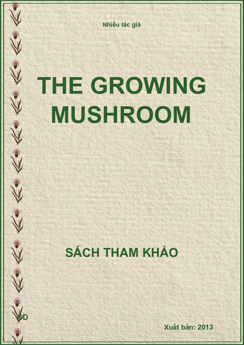 The growing mushroom