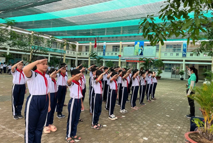 Rèn luyện nghi thức Đội
