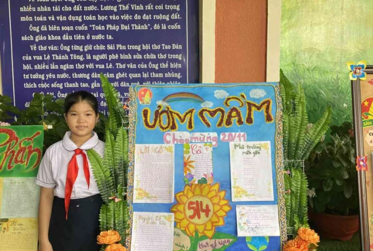 Hội thi trang trí báo tường, sáng tác thiệp, viết thiệp cảm ơn