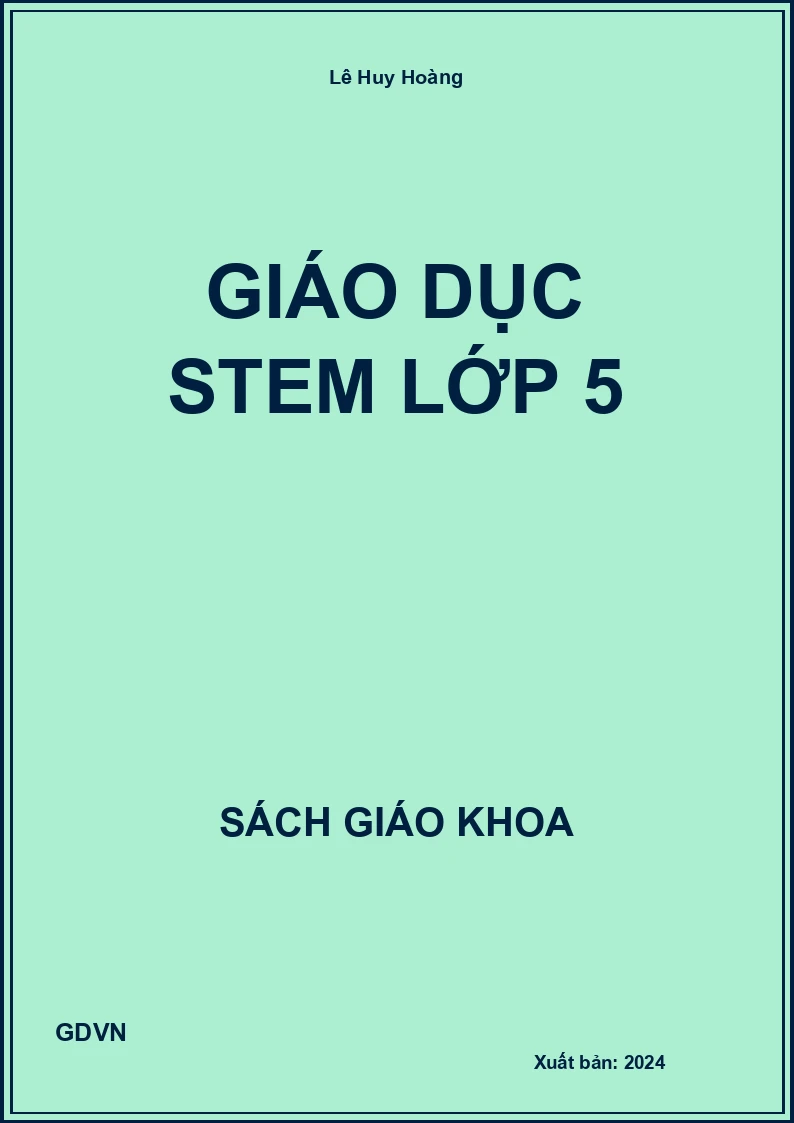 Giáo dục STEM lớp 5