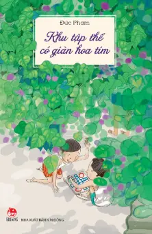 Khu tập thể có giàn hoa tím