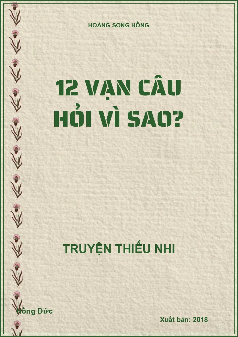 12 vạn câu hỏi vì sao?