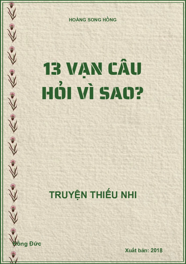 13 vạn câu hỏi vì sao?