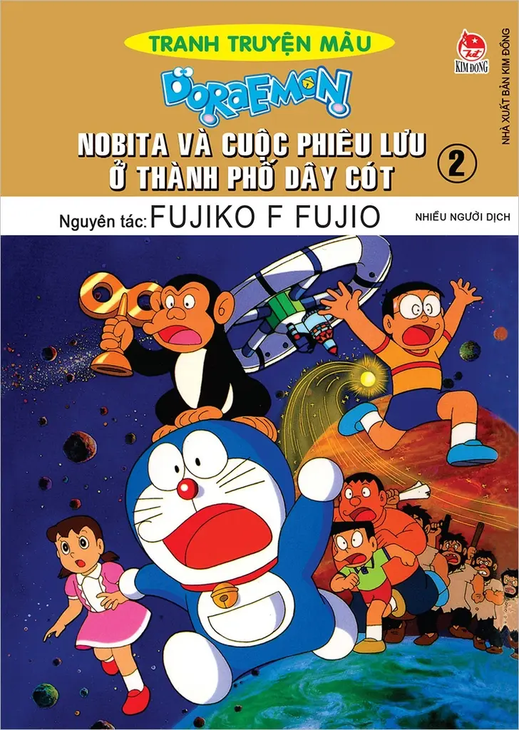Đôrêmon màu - Nôbita và cuộc phiêu lưu ở thành phố dây cót T2