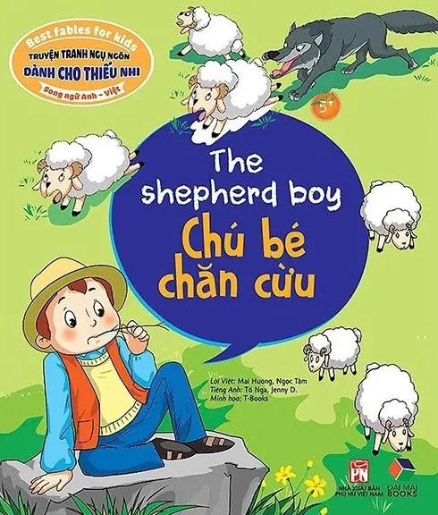 Tranh truyện ngụ ngôn dành cho thiếu nhi - Chú bé chăn cừu