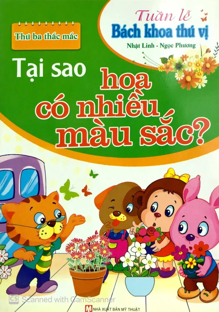 Tuần lễ bách khoa thú vị – Tại sao hoa có nhiều màu sắc