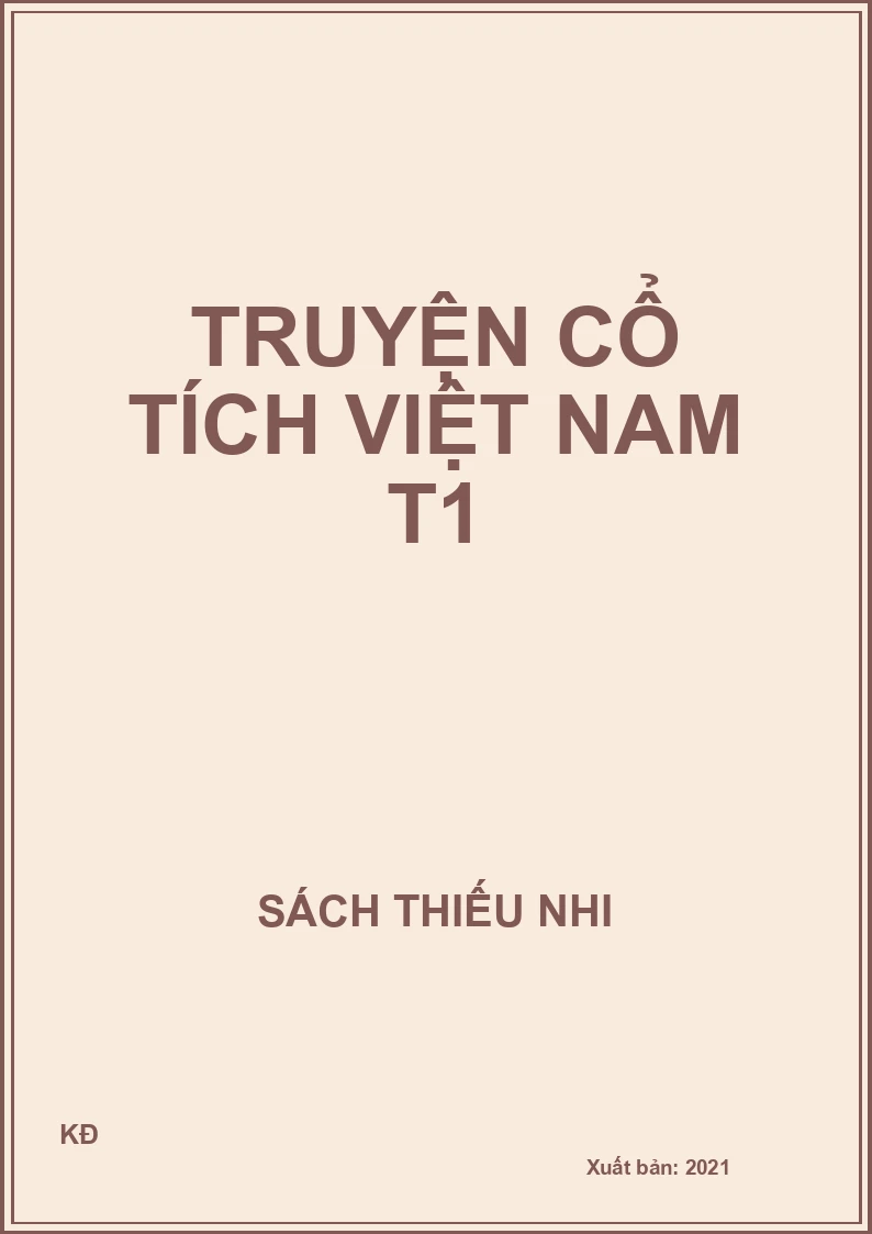 Truyện cổ tích Việt Nam T1