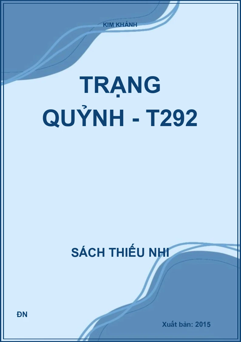 Trạng Quỷnh - T292
