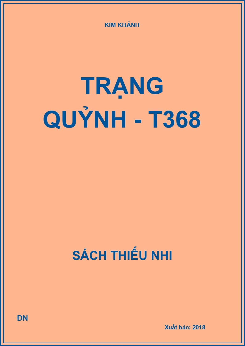 Trạng Quỷnh - T368