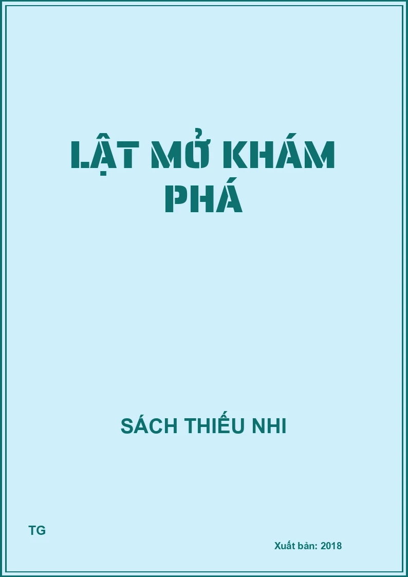 Lật mở khám phá