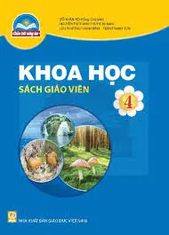 Sách giáo viên Khoa học - Lớp 4