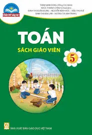 Sách giáo viên Toán - Lớp 5