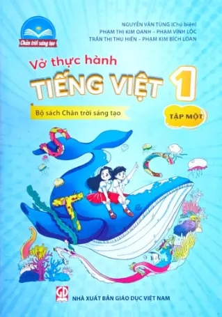 Vở thực hành Tiếng Việt 1 - Tập 1 (CTST)