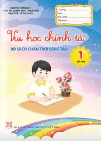 Vui học chính tả 1 - Tập 2