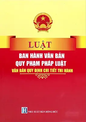 Luật ban hành văn bản quy phạm pháp luật