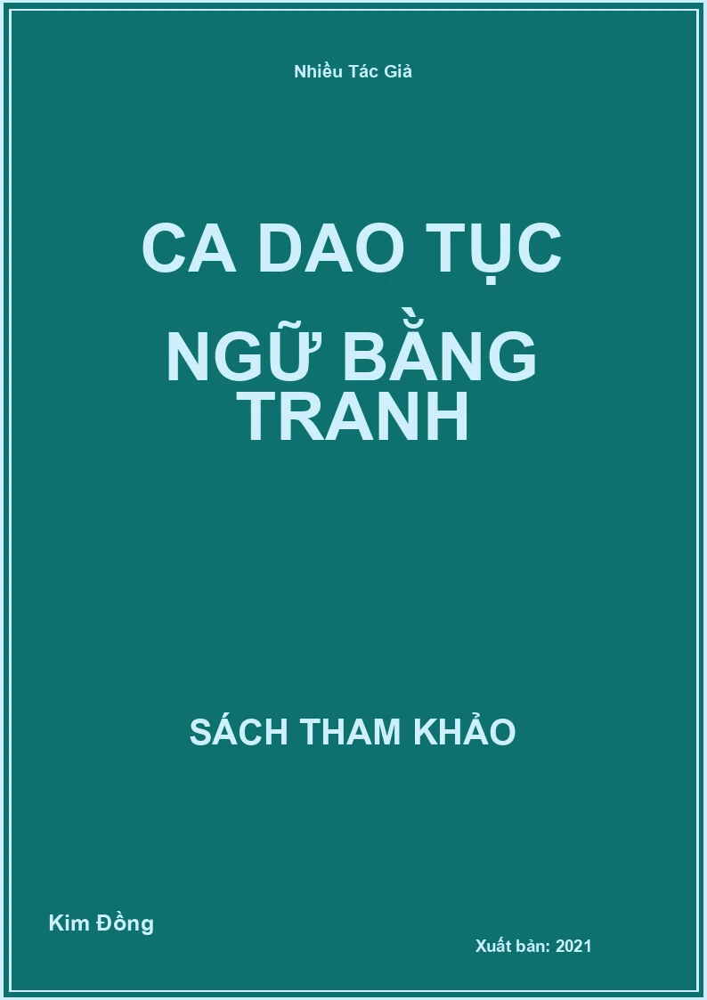 Ca dao tục ngữ bằng tranh