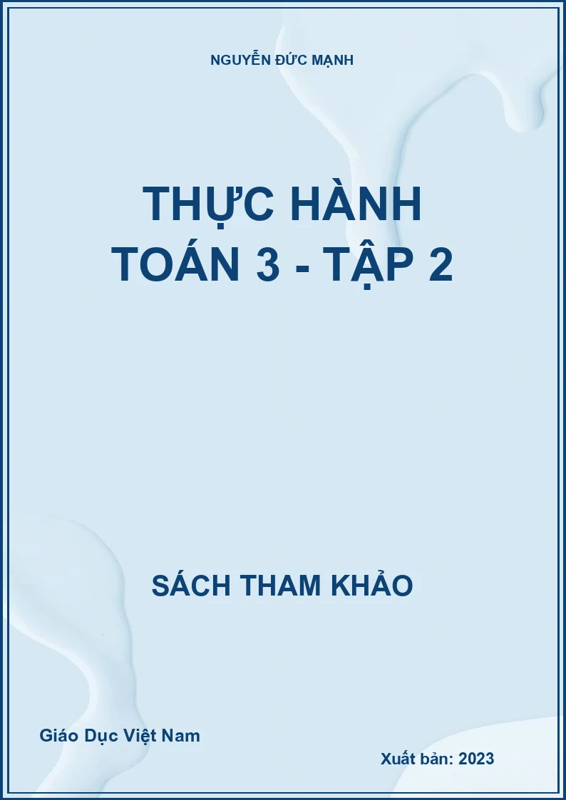 Thực hành Toán 3 - Tập 2