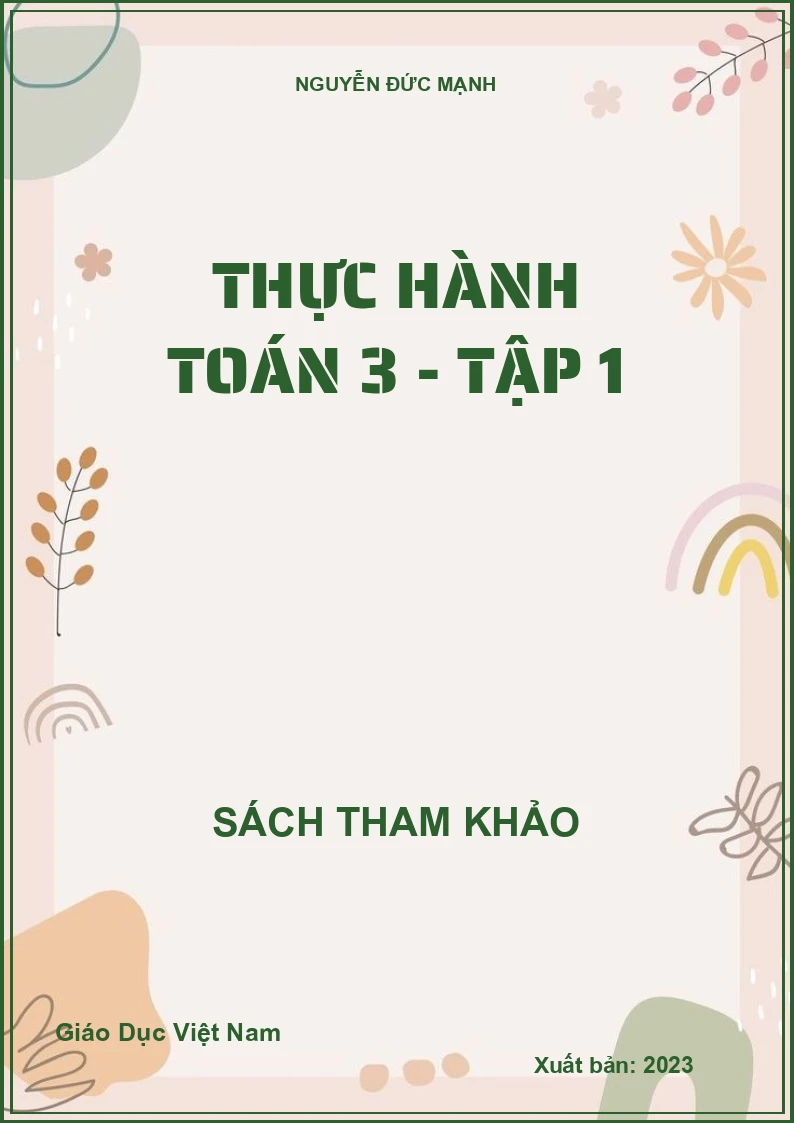 Thực hành Toán 3 - Tập 1