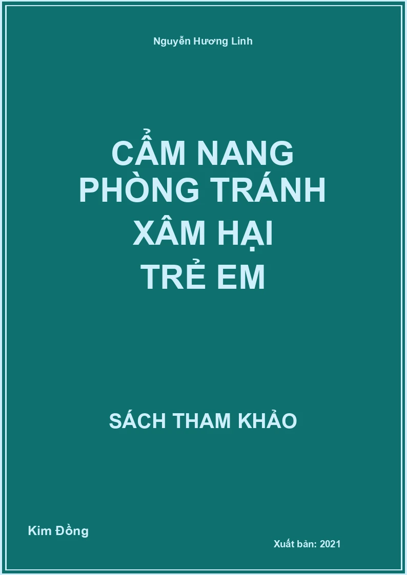 Cẩm nang phòng tránh xâm hại trẻ em