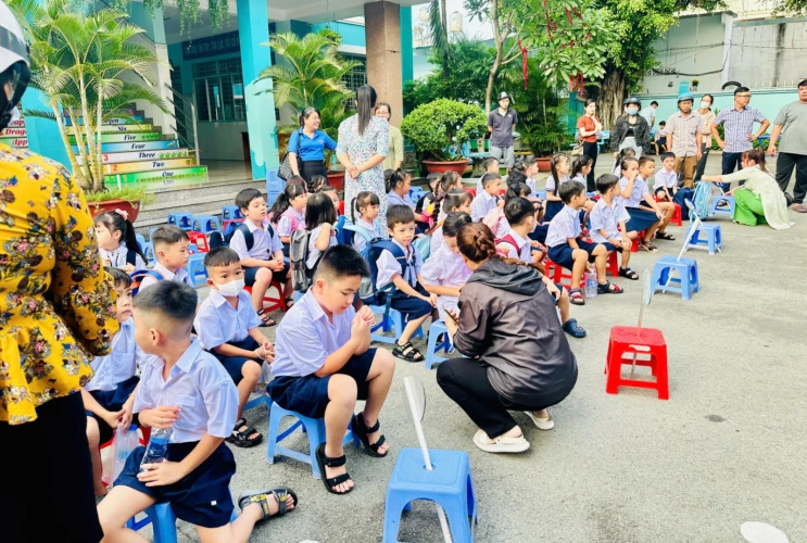 Chào đón học sinh lớp 1 - Năm học 2024-2025