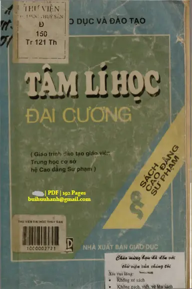 Tâm lí học đại cương