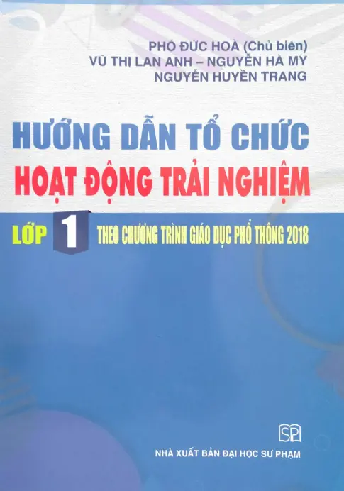 Hướng dẫn tổ chức hoạt động trải nghiệm lớp 1