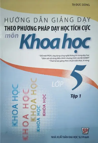HD giảng dạy theo pp dạy học tích cực môn khoa học 5 T1