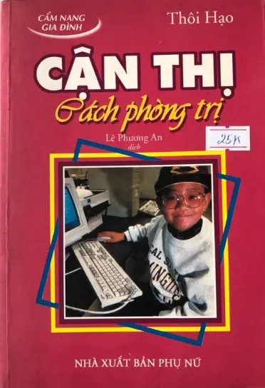 Bệnh cận thị và cách phòng trị