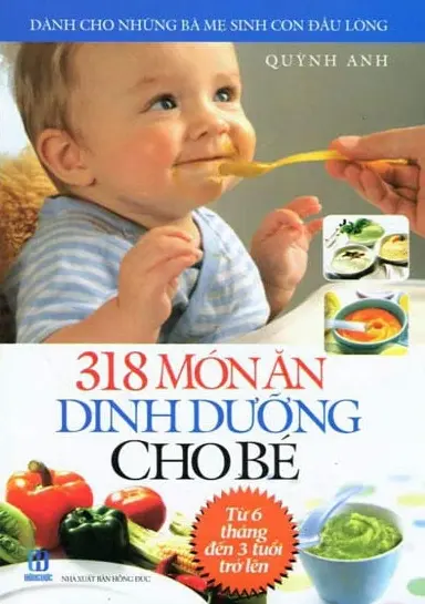 318 Món ăn dinh dưỡng cho bé