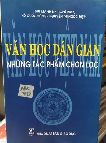 Văn học dân gian những tác phẩm chọn lọc