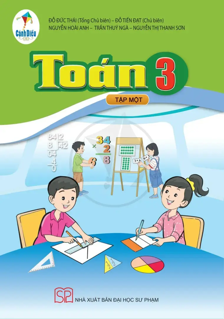 Toán 3 T1 bộ cánh diều