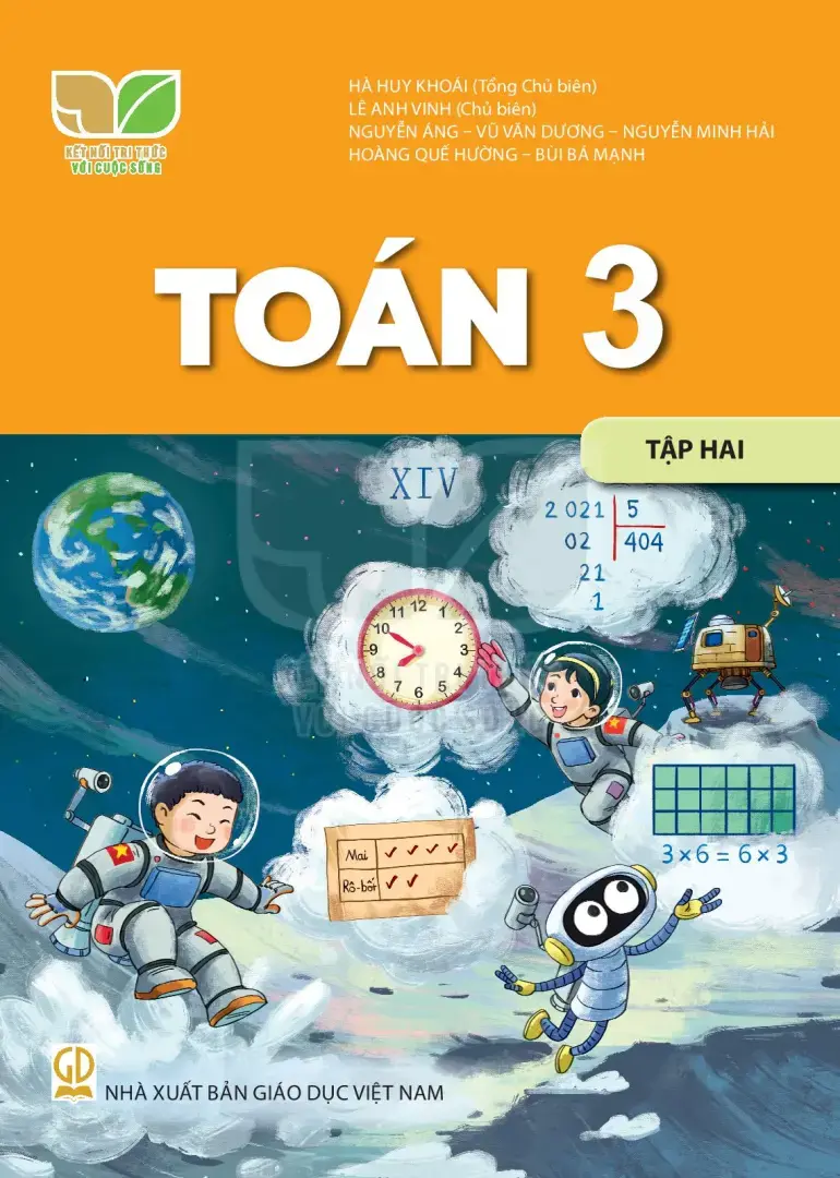 Toán 3 T2 bộ kết nối tri thức với cuộc sống