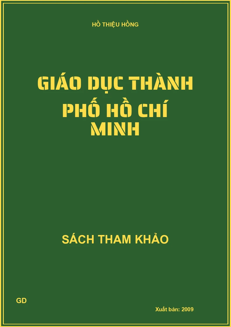 Giáo dục thành phố Hồ Chí Minh