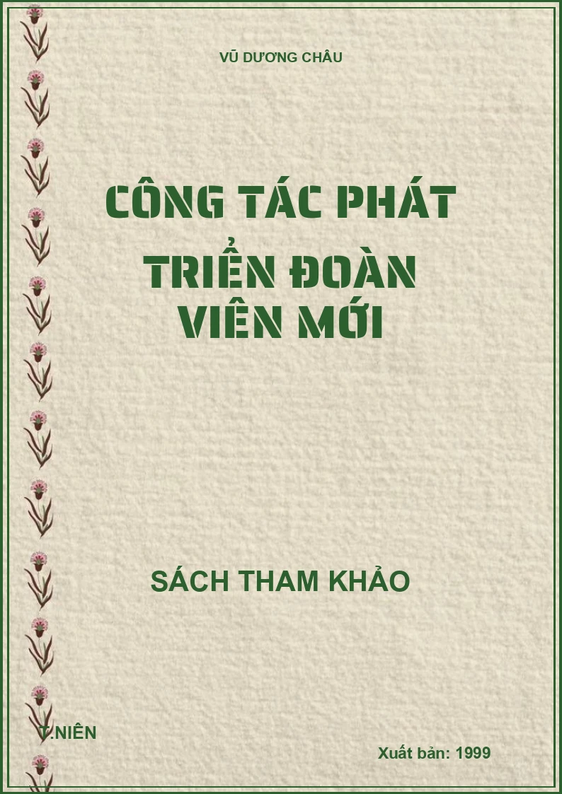 Công tác phát triển đoàn viên mới