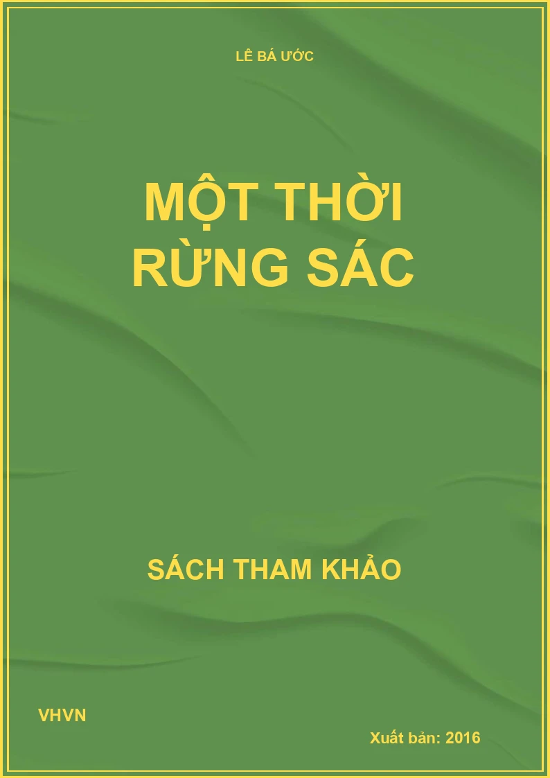Một thời rừng Sác