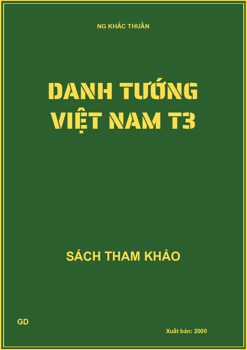 Danh tướng Việt Nam T3