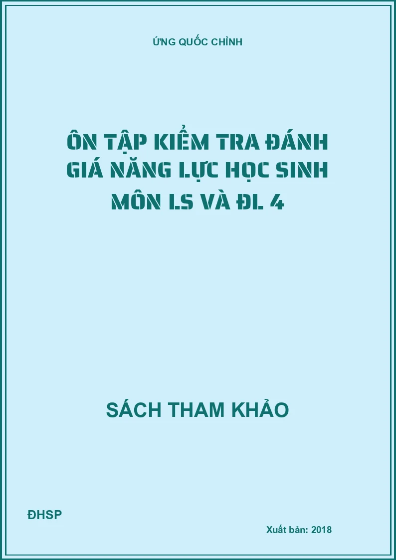 Ôn tập kiểm tra đánh giá năng lực học sinh môn LS và ĐL 4