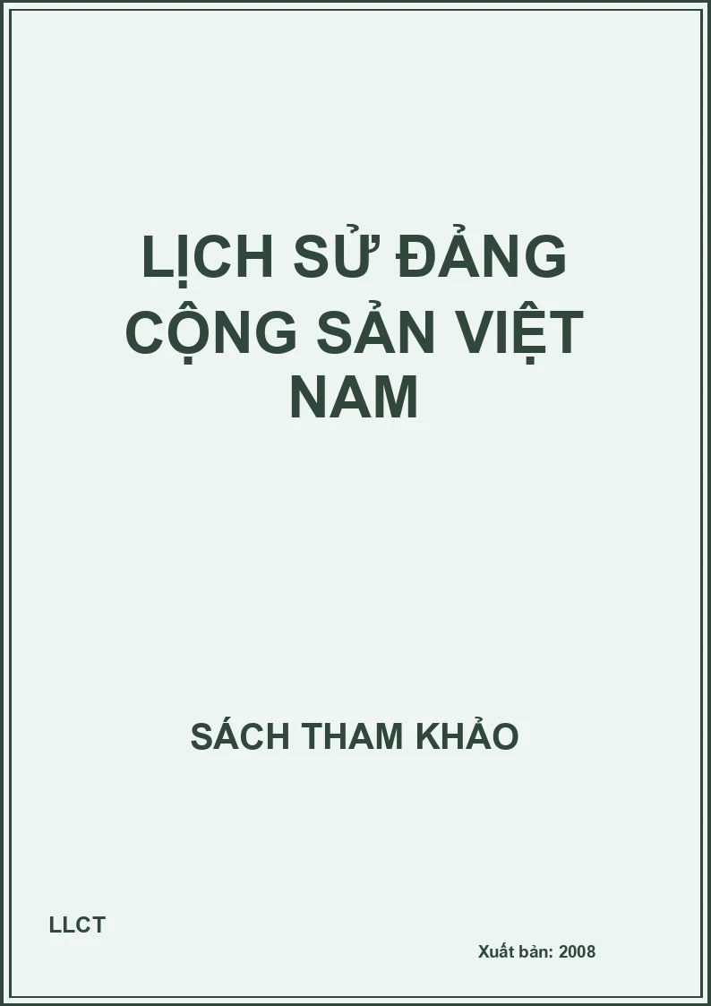 Lịch sử Đảng Cộng Sản Việt Nam