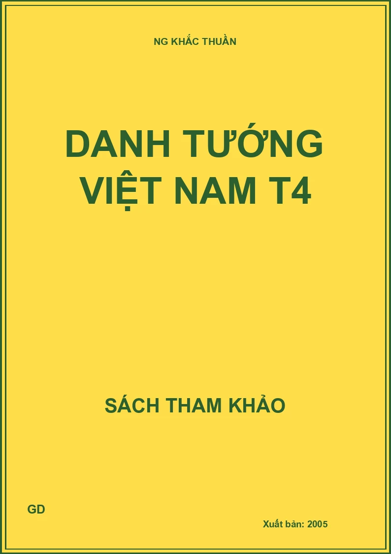 Danh tướng Việt Nam T4