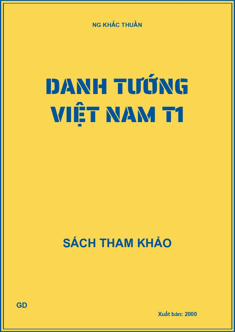 Danh tướng Việt Nam T1
