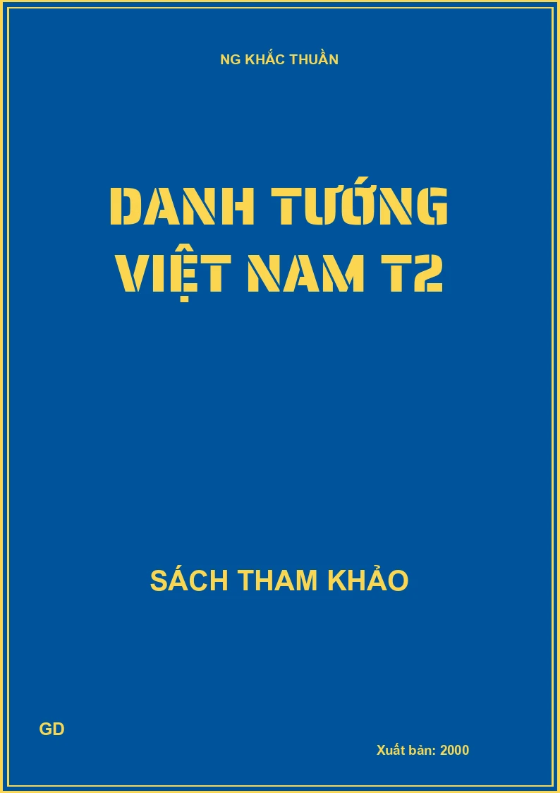 Danh tướng Việt Nam T2