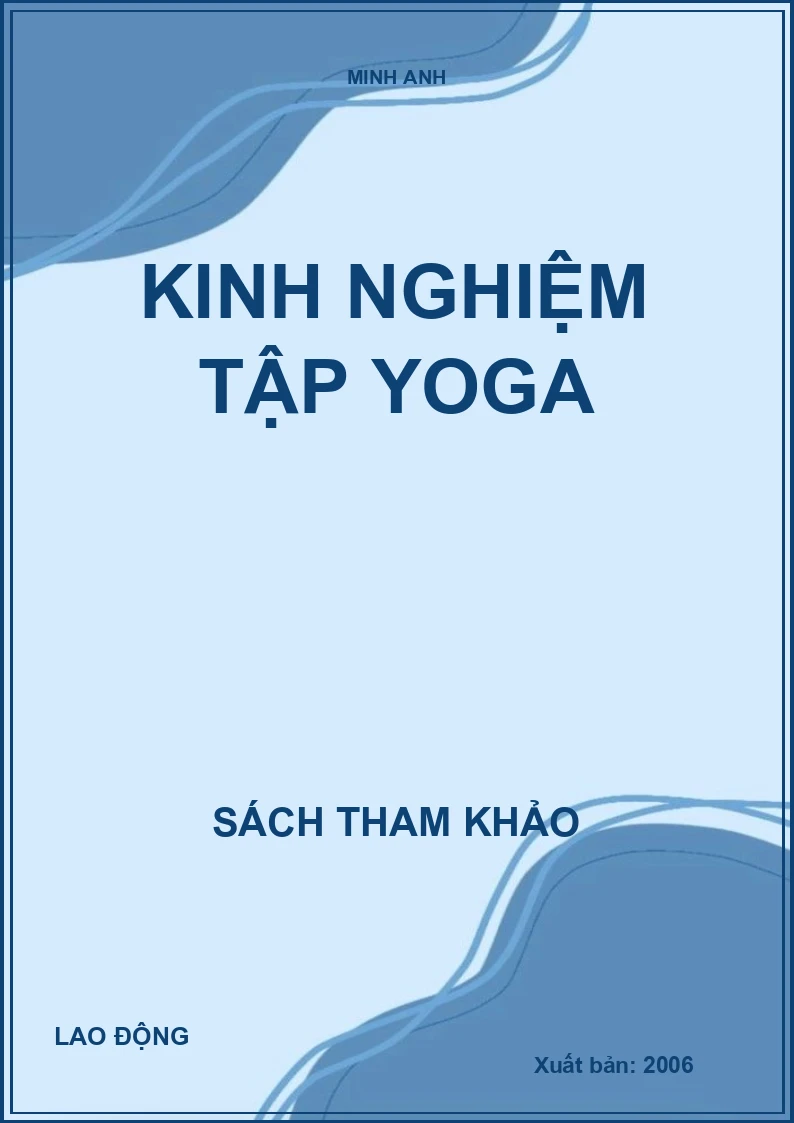 Kinh nghiệm tập YoGa