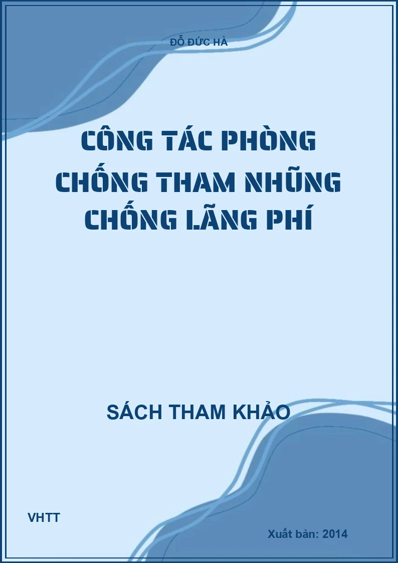 Công tác phòng chống tham nhũng chống lãng phí